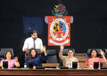 Foto: Adrián Gaytán // Con 30 votos a favor y dos en contra, legisladores locales aprueban el Proyecto de Decreto por el que desaparece el OGAIPO.