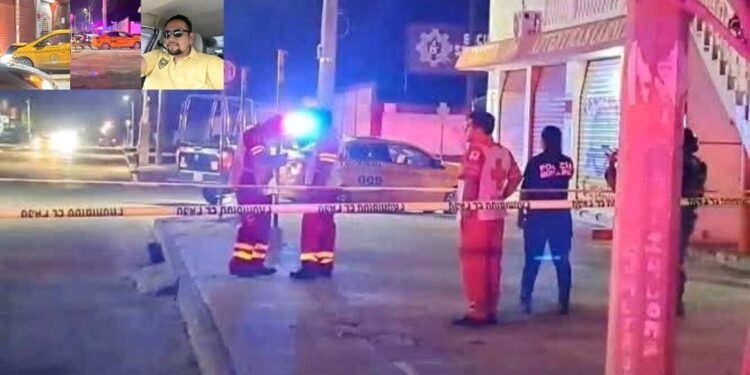 Indagan ejecución de “Marino Loco”, líder de taxistas, en Salina Cruz, en una noche marcada por las balas