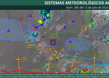 Pronostican lluvias con actividad eléctrica en Oaxaca durante este sábado