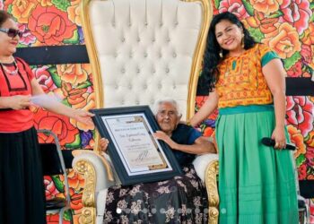 También conocida como "la mujer huipil", Epitacia Cruz había cumplido 103 años de edad el pasado mes de mayo.