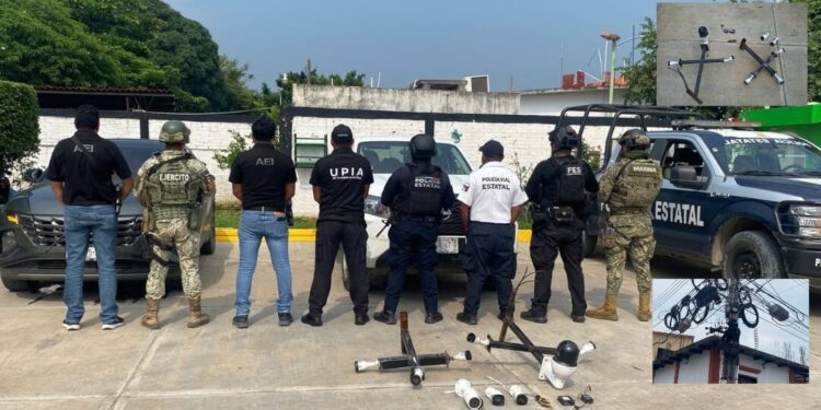 ¡Una red de ojos en la sombra de Juchitán! Aseguran 23 cámaras instaladas fuera del sistema de seguridad pública