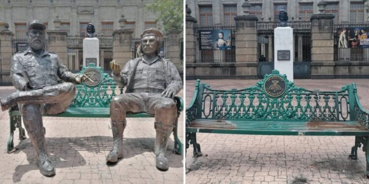 Acusa CDMX desalojo ilegal de estatuas de Fidel y el Che