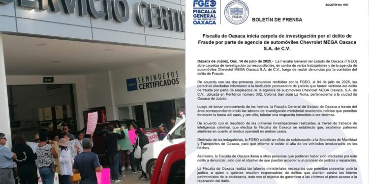 ¡Indagan estafa con autos en agencia de Oaxaca! Denuncias revelan red de fraude dentro de Chevrolet MEGA