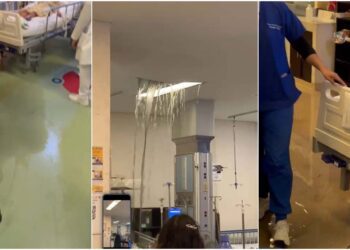 VIDEO: Inundan aguas negras el Hospital Civil en Guelaguetza