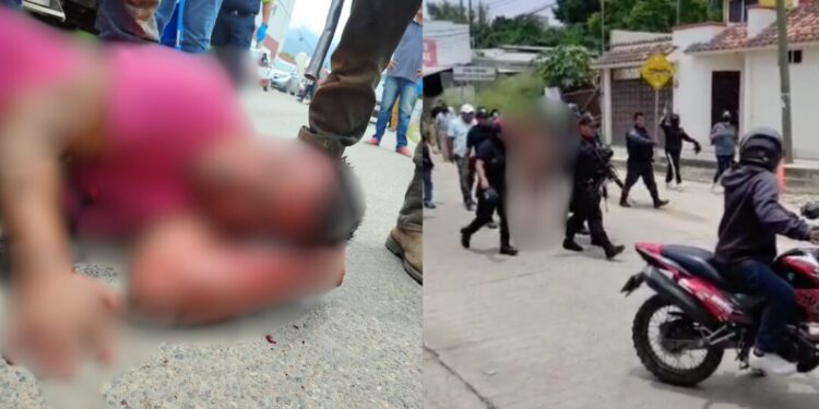 ¡Justicia por mano propia en Hacienda Blanca! Mujer es desnudada y hombre golpeado por presunto robo