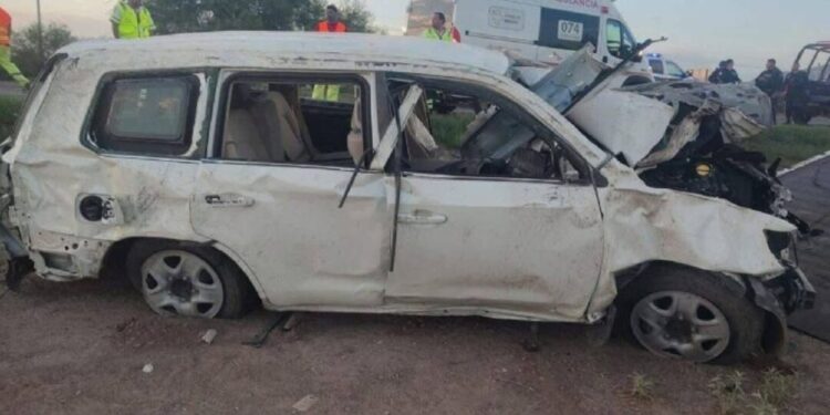 Fallece vicecónsul de EE.UU. en accidente carretero en Coahuila: una llanta ponchada, la posible causa