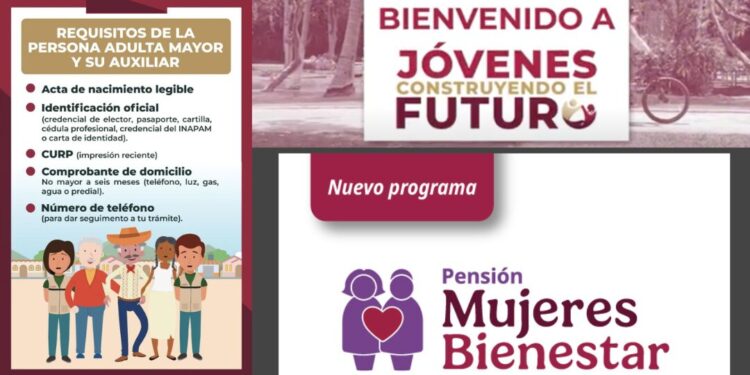 ¡Atentos!!!! ¡Agosto arranca con nuevos registros a programas sociales! Apoyos para adultos mayores, mujeres y jóvenes