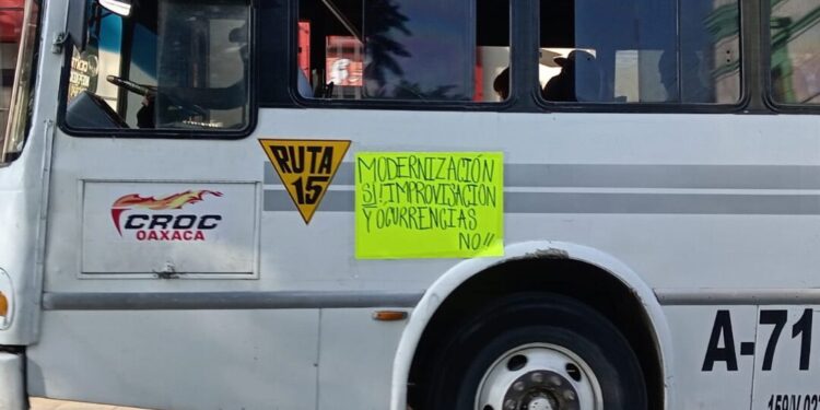 VIDEO “¡Pulpo camionero contraataca!” Transportistas oaxaqueños se rebelan contra el CityBus y dividen a la ciudadanía