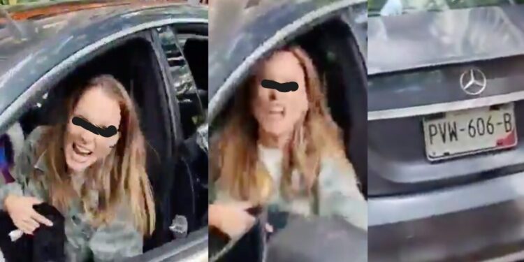 VIDEO ¡Otro clip de Lady racista” sigue desatando polémica en redes! En la Condesa insulta a policía y ordena a sus hijos grabar el altercado