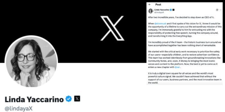 ¿Cuáles fueron los motivos de la renuncia de Linda Yaccarino como CEO de X?