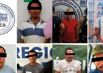 Siete sujetos detenidos en Oaxaca por violencia familiar en distintas regiones del estado