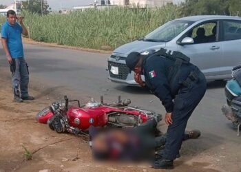 El conductor fue presentado ante el ministerio público en donde este se hizo cargo de las curaciones del lesionado.