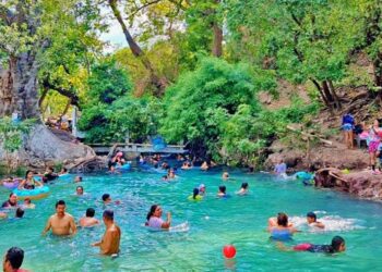 El Ojo de Agua de Santiago Laollaga es uno de los mayores orgullos naturales del pueblo.