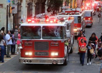 Fotos: Adrián Gaytán // El Cuerpo de Bomberos cuenta con más de 200 elementos que atienden emergencias desde nueve estaciones en la entidad oaxaqueña.