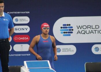 Sahara Monroy García tomó parte en el mundial de natación.