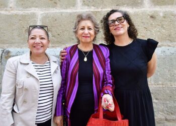 Fotos: Rubén Morales // Alicia Contreras, Mina Fernández y Coco Bennetts.