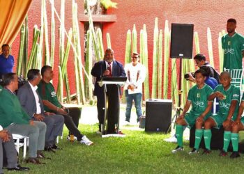 Foto: Leobardo García Reyes // José Antonio Pérez Ramos destacó el espacio que se da al talento local en el futbol.