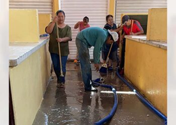 Foto: redes sociales // Edith Nicolás, compradora habitual del mercado, expresó que este tipo de acciones generan confianza y brindan una mejor imagen al lugar.