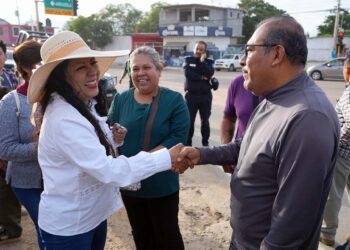 Los representantes de las colonias reconocieron la importancia de la presencia de la autoridad.