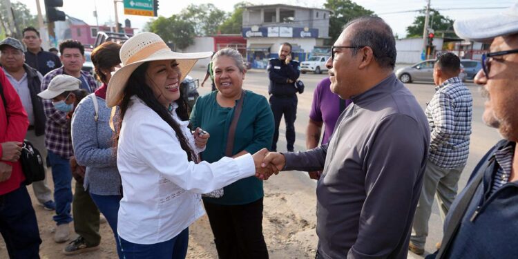 Los representantes de las colonias reconocieron la importancia de la presencia de la autoridad.