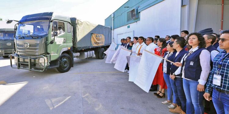 Los vehículos se desplazarán en 184 rutas para cubrir las seis jurisdicciones sanitarias.