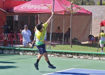 Foto: Leobardo García Reyes // Prepara el Torneo de Tenis Afiliación.