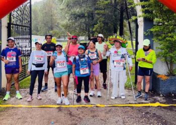 El maratón inició en Juxtlahuaca y culminó en Atenango.