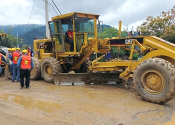 El avance es mínimo en las obras.