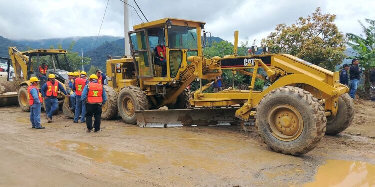 El avance es mínimo en las obras.