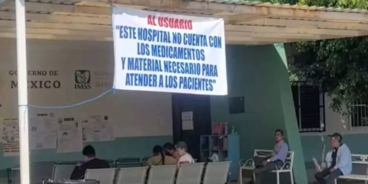La crisis de salud se ha extendido a éste, uno de los hospitales más importante del estado.