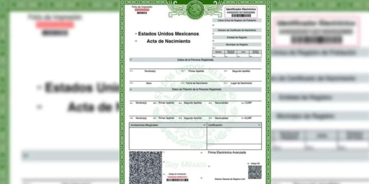 ¿Cómo descargar tu acta de nacimiento digital en PDF?