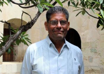 Foto: INAH // Aguilar Martínez ha colaborado durante 34 años con la institución.