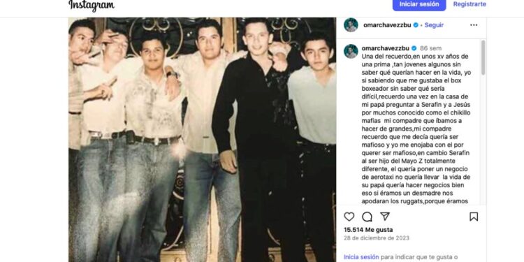 ¿Los Chávez y el narco? Omar presume cercanía con Zambada Jr. y “El Chiquillo Mafias”
