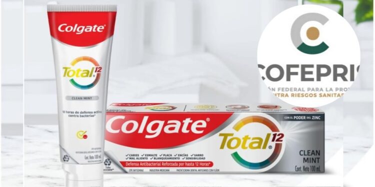 ¿Usas Colgate Total CLEAN MINT? COFEPRIS ordena retiro por reacciones adversas