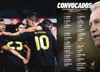 Aguirre da convocatoria para la Fecha FIFA contra Japón y Corea
