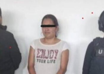 Mujer detenida por robo violento en San Mateo Piñas; escondió caja fuerte en su casa