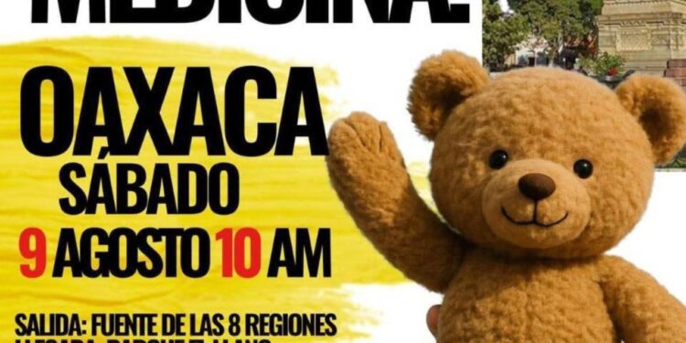 Se une Oaxaca a la marcha nacional “Queremos Medicina”