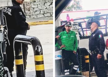 Agreden a mujer en gasolinera del DIF frente a impávido policía