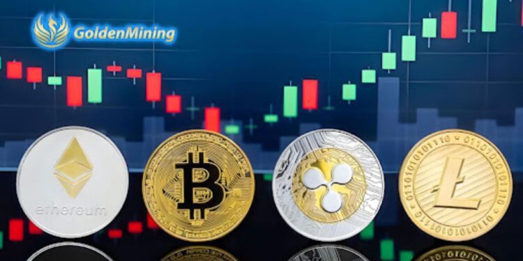 BTC supera los $120,000 y los usuarios que invierten en la minería en la nube GoldenMining ganan $6,700 diarios.