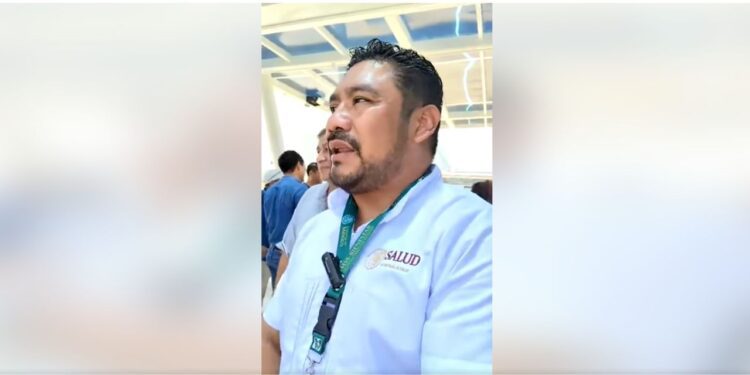 Inauguran un cascarón como Hospital IMSS-Bienestar en Tuxtepec