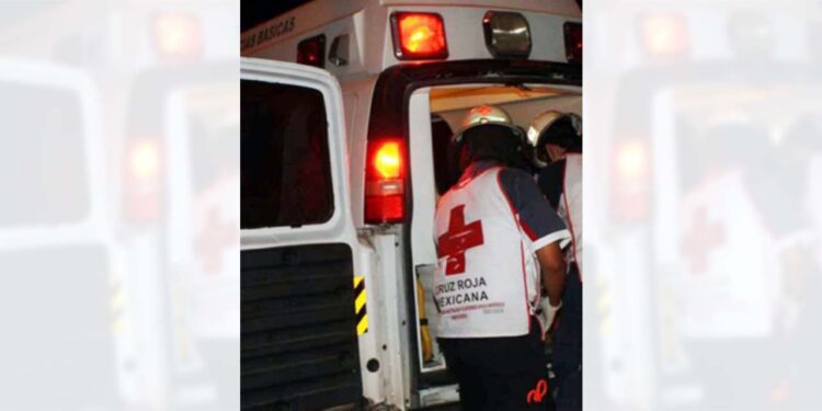 El accidente ocurrió en la calle Puente Calderón, en la colonia La Merced.