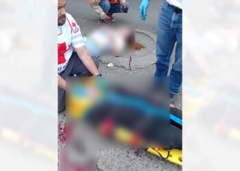 El fuerte accidente cobró la vida del motociclista Eduardo E. G., de 22 años.