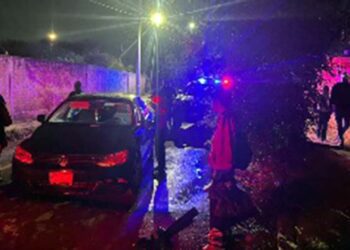 El responsable del accidente intentó darse a la fuga.