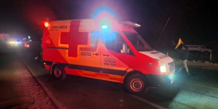 Foto: ilustrativa // Este accidente dejó a cinco personas lesionada todas originarias de Tlacolula.