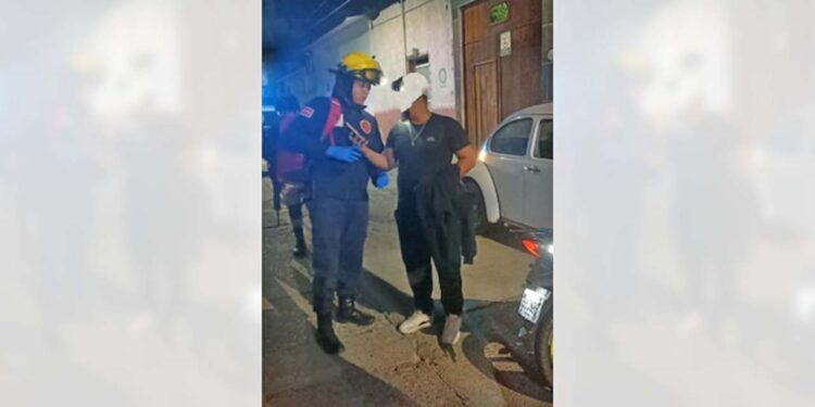 Fue atendido por paramédicos.