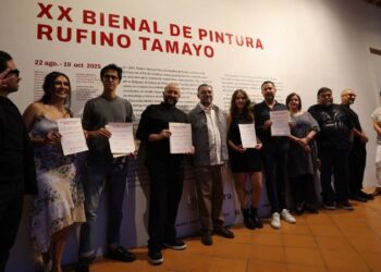 Ganadores de la XX Bienal de Pintura Rufino Tamayo