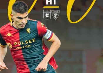 Johan Vásquez hace historia: Capitán del Genoa en la Serie A y orgullo mexicano en Europa