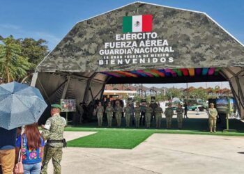 Fotos: Jesús Santiago // Este viernes, fue inaugurada en el Parque Primavera la exposición interactiva “La Gran Fuerza de México”, que promueve la Secretaría de la Defensa Nacional (Defensa).