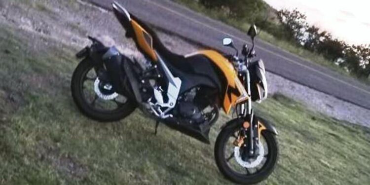 La motocicleta desapareció la mañana del lunes 18 de agosto.