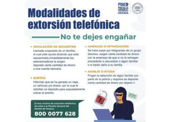 Alertan en Oaxaca por modalidades de extorsión telefónica: “No te dejes engañar”